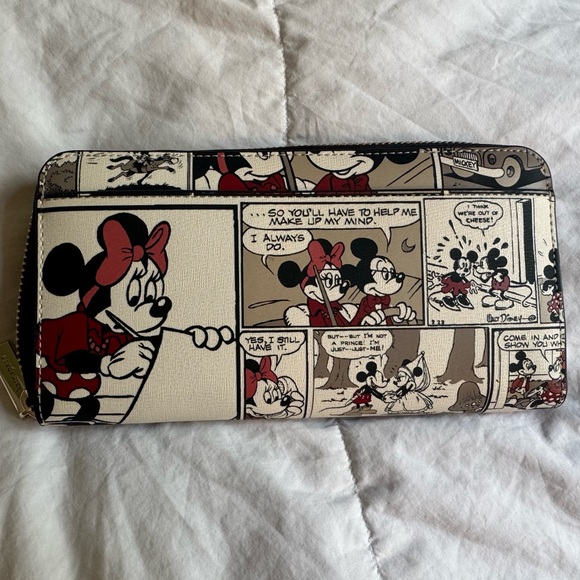 NWT Kate Spade x Disney comic strip wallet - Picture 2 of 7